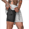 Camo Running Shorts Men Gym Sports Shorts 2 In 1 Quick Dry Workout Training Gym Fitness Jogging Short Pants Summer Men Shorts