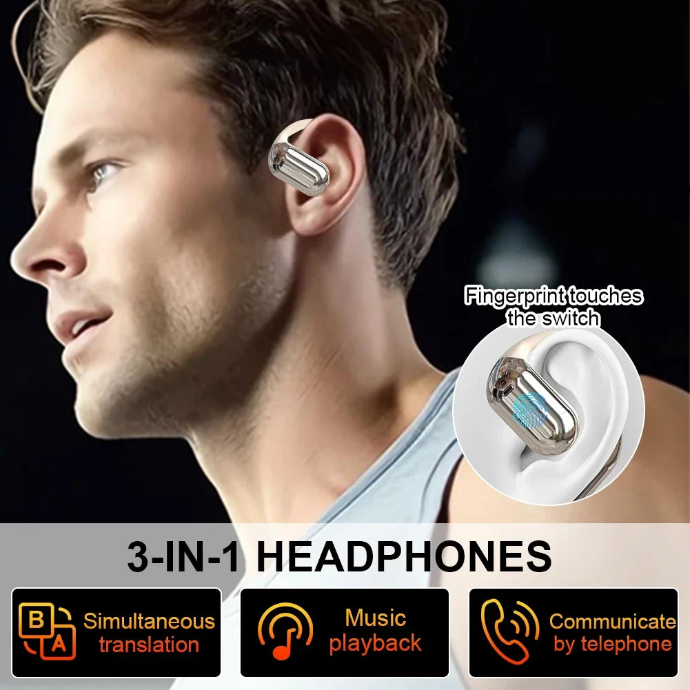 3-in-1 AI Translator Earbuds 144 Languages Instant Translator